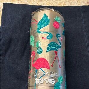 Tervis Flamingo Pattern Tumbler with Lid